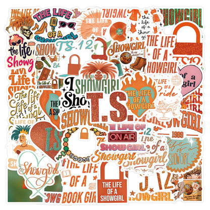 55pcs TLTOAS Sticker