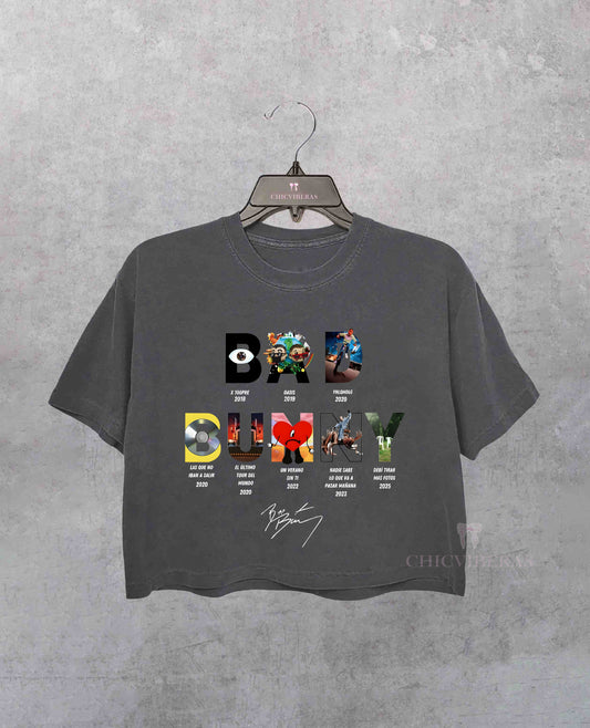 Bad Bunny 2026 Crop Shirt