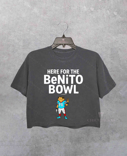 DTMF Bad Bunny Super Bowl Crop Shirt