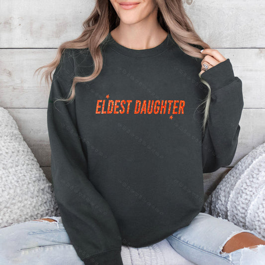 Eldest Daughter Showgirl Era Inspired Crewneck