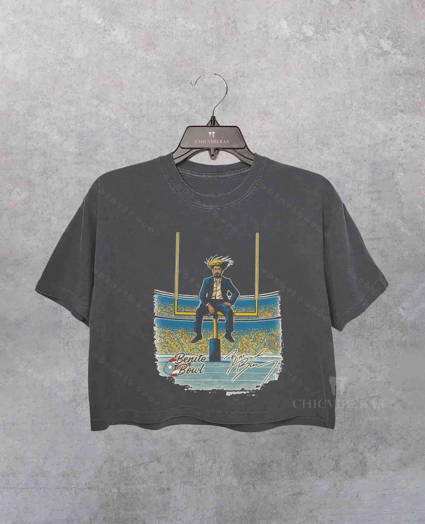 Vintage Benito Bowl LX Crop Shirt
