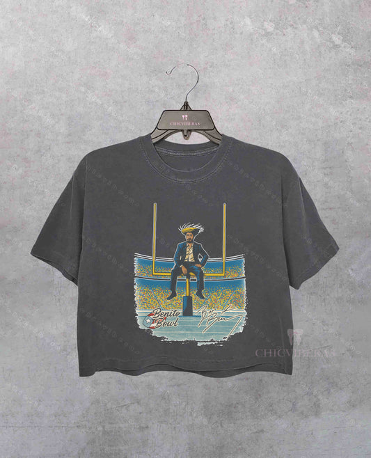 Vintage Benito Bowl LX Crop Shirt