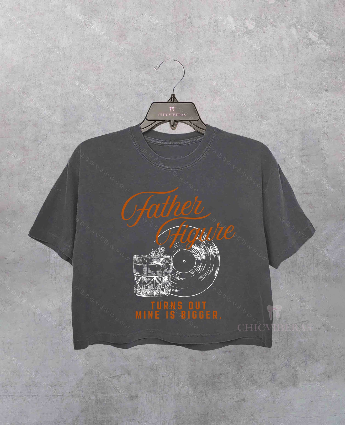 Father Figure Showgirl Era Crop Shirt / Sweatshirt