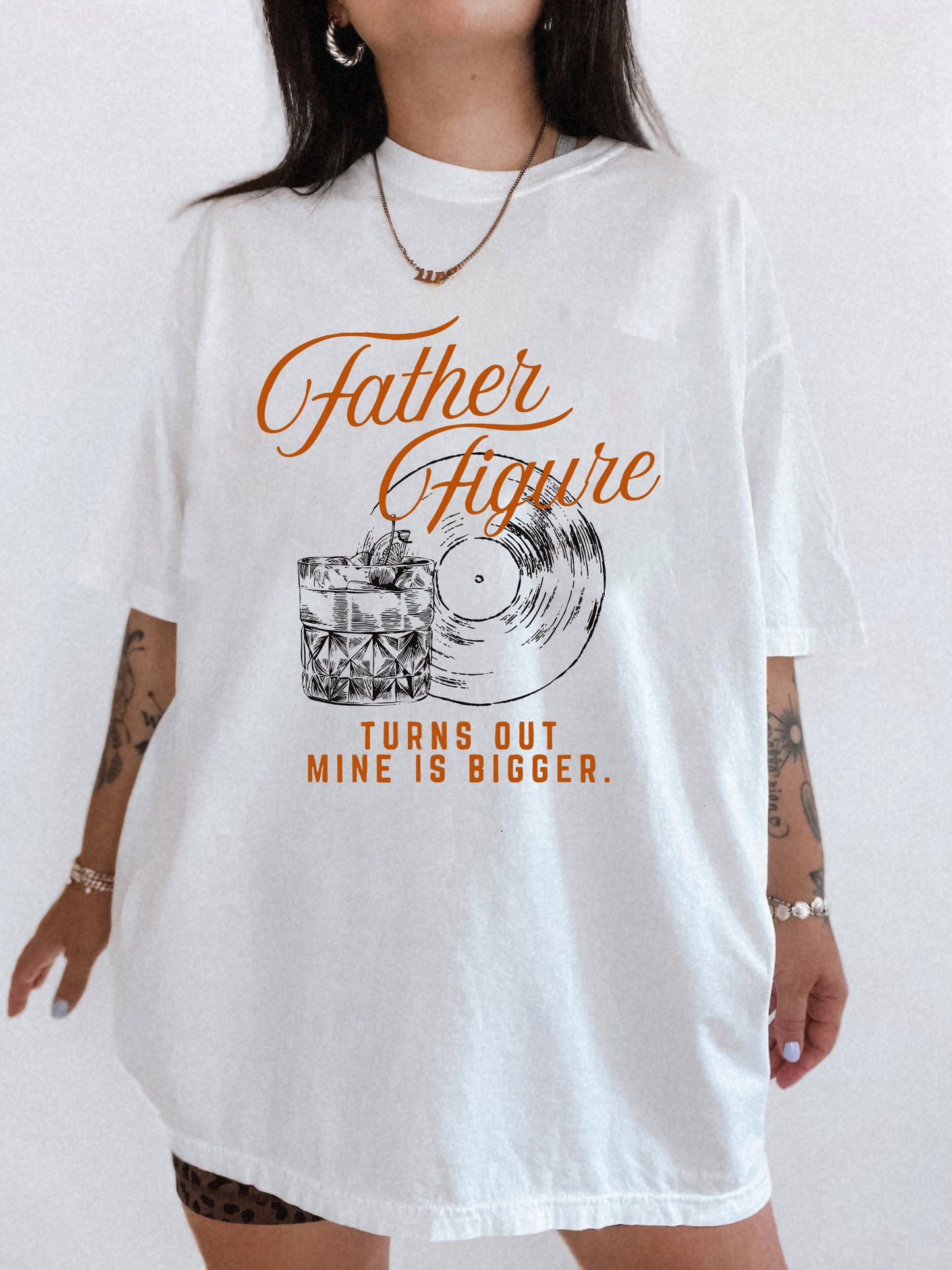 Father Figure Showgirl Era Crop Shirt / Sweatshirt
