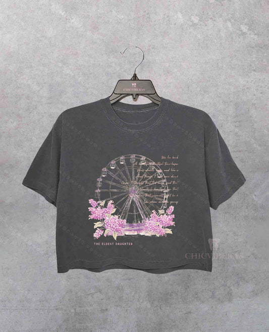 Eldest Daughter Showgirl Crop Shirt