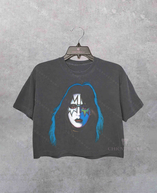 Ace Frehley Kiss Solo Album Artwork Crop Shirt