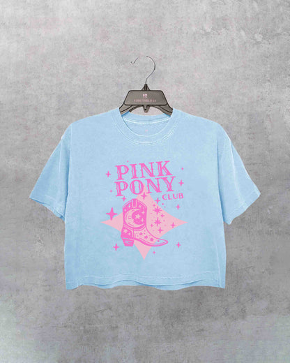 Pink Pony Club Crop Shirt