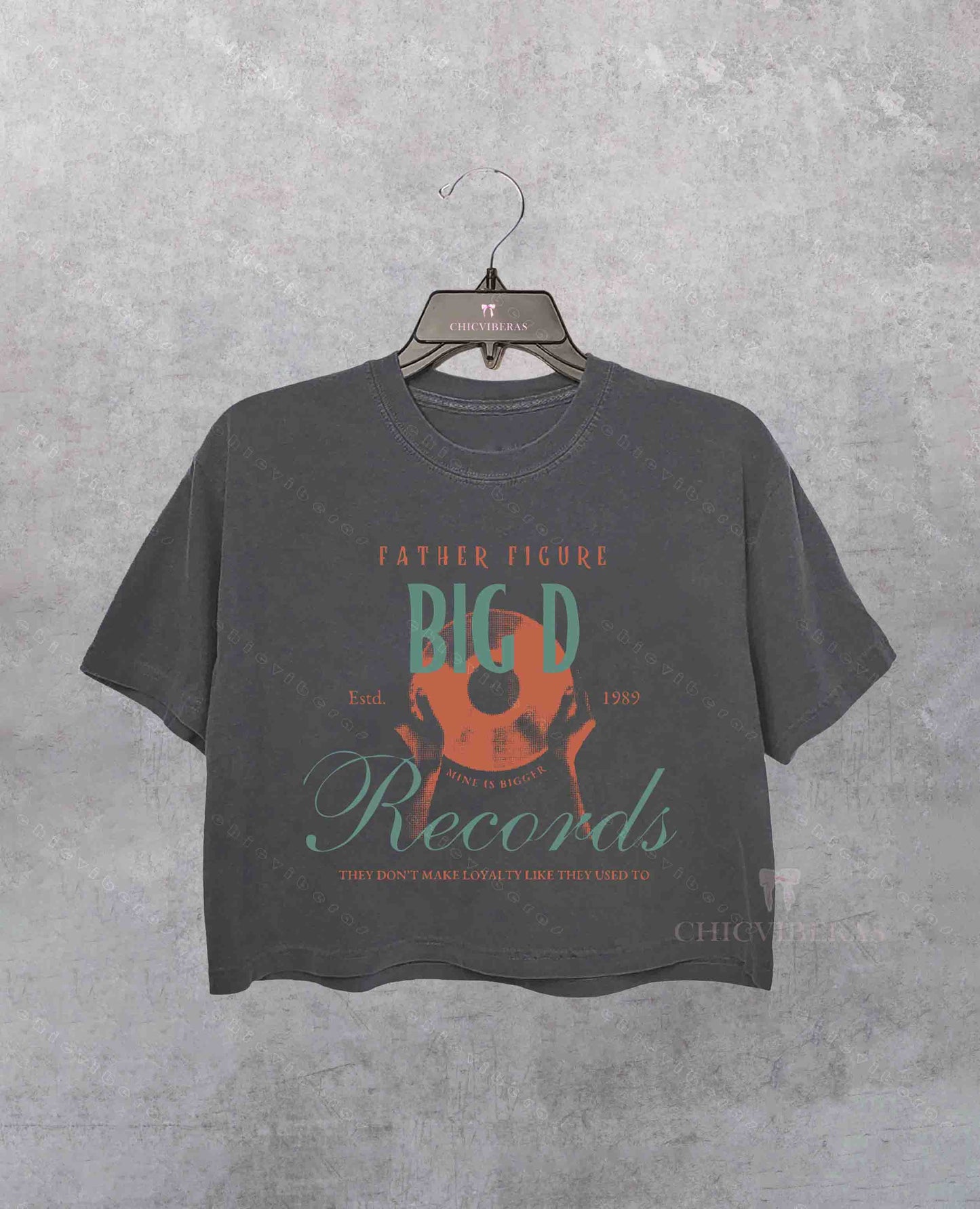 Father Figure Showgirl Inspired Crop Shirt