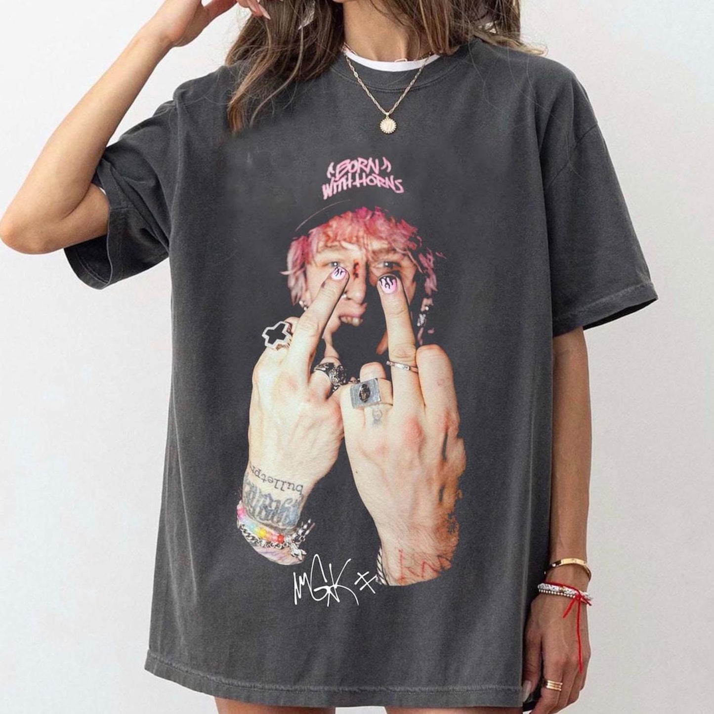 MGK Middle Finger Lost American Tour Tee