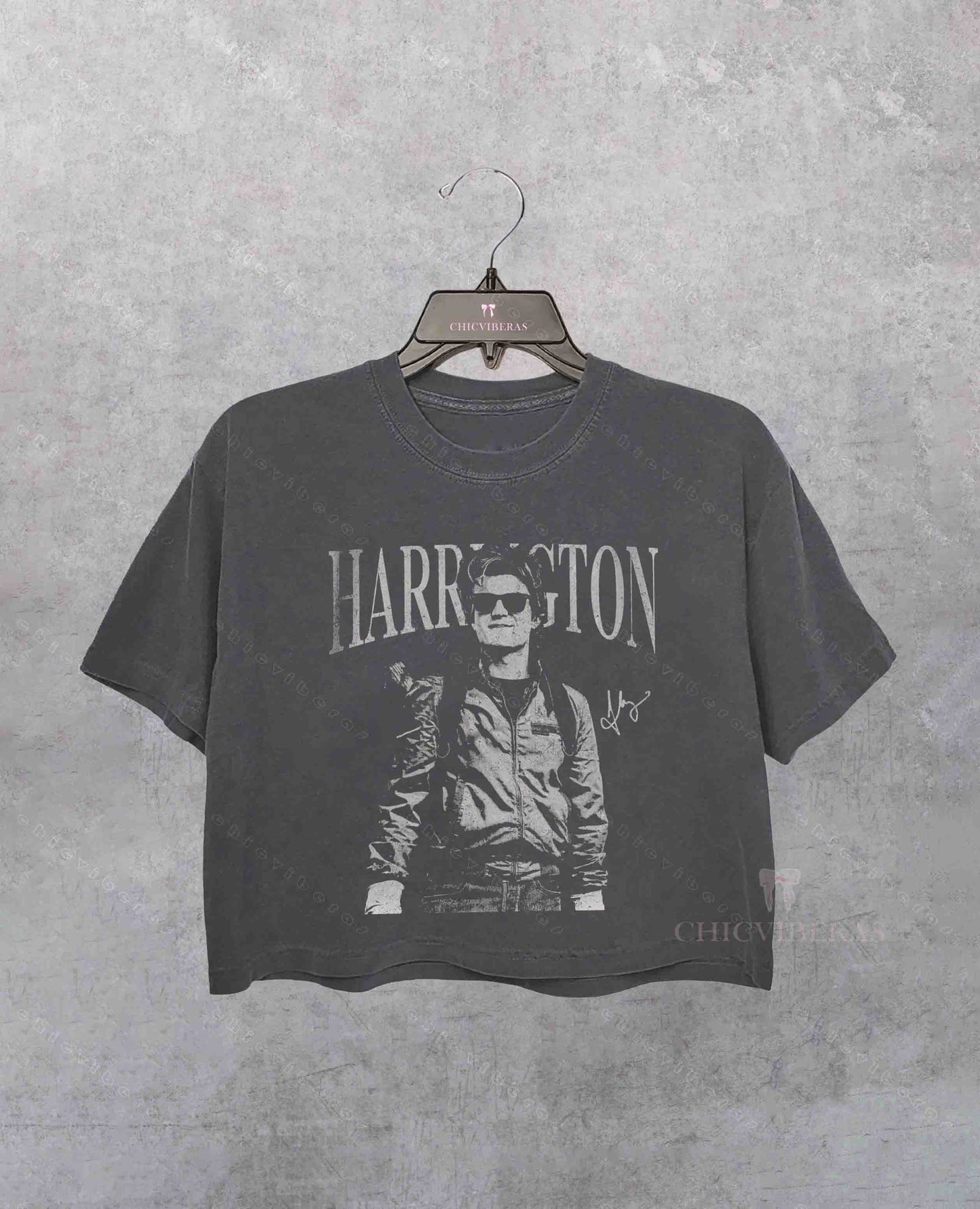 Vintage Steve Harrington Stranger Things Crop Shirt