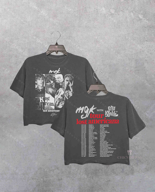 Limited Vintage MGK Music 2 Side Tour Shirt