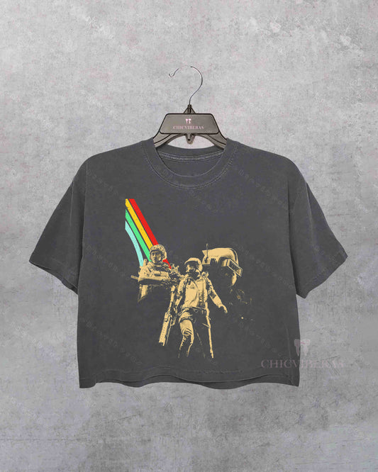Arc Raiders Survival Game Crop Shirt
