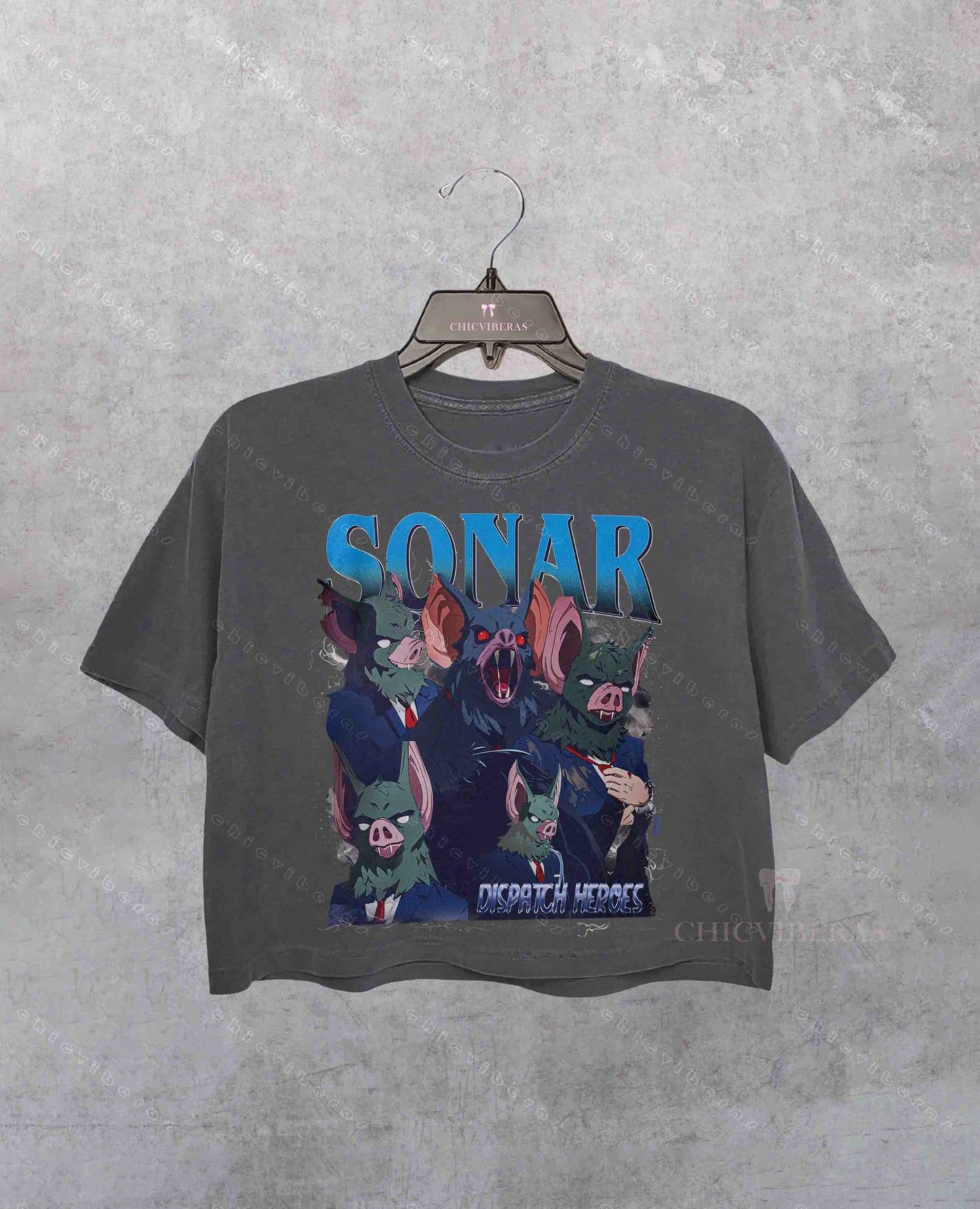 Sonar Dispatch Game Crop Shirt