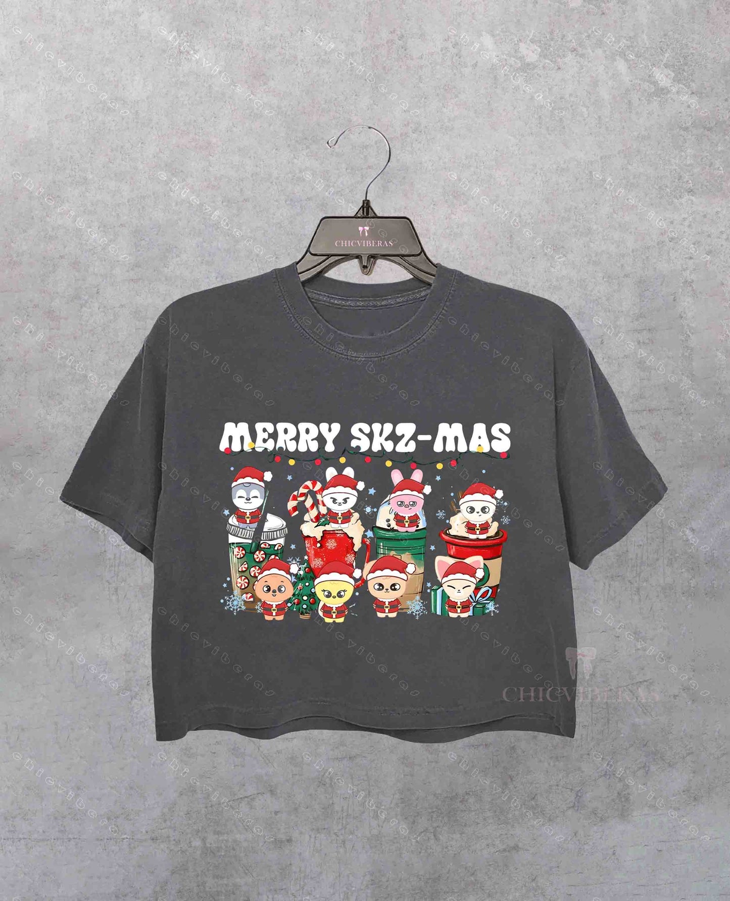Merry SKZ-Mas Crop Shirt