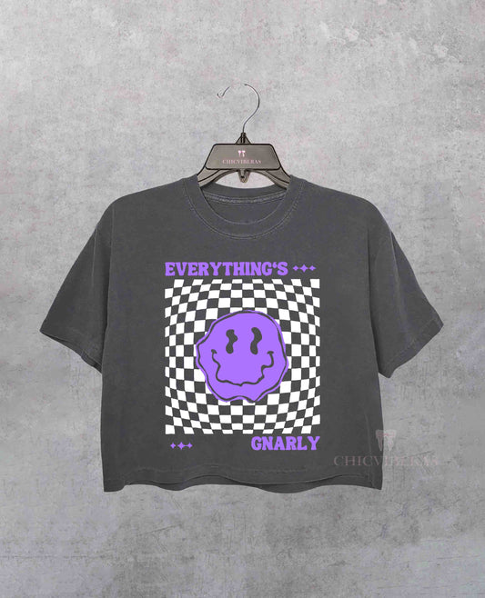 KATSEYE Everythings Gnarly Crop Shirt