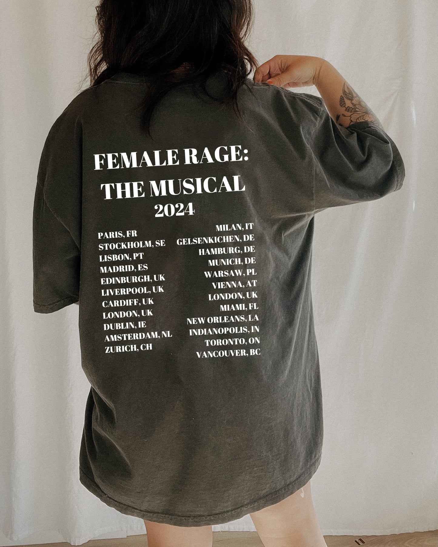 Female Rage The Musical Swiftie Tee