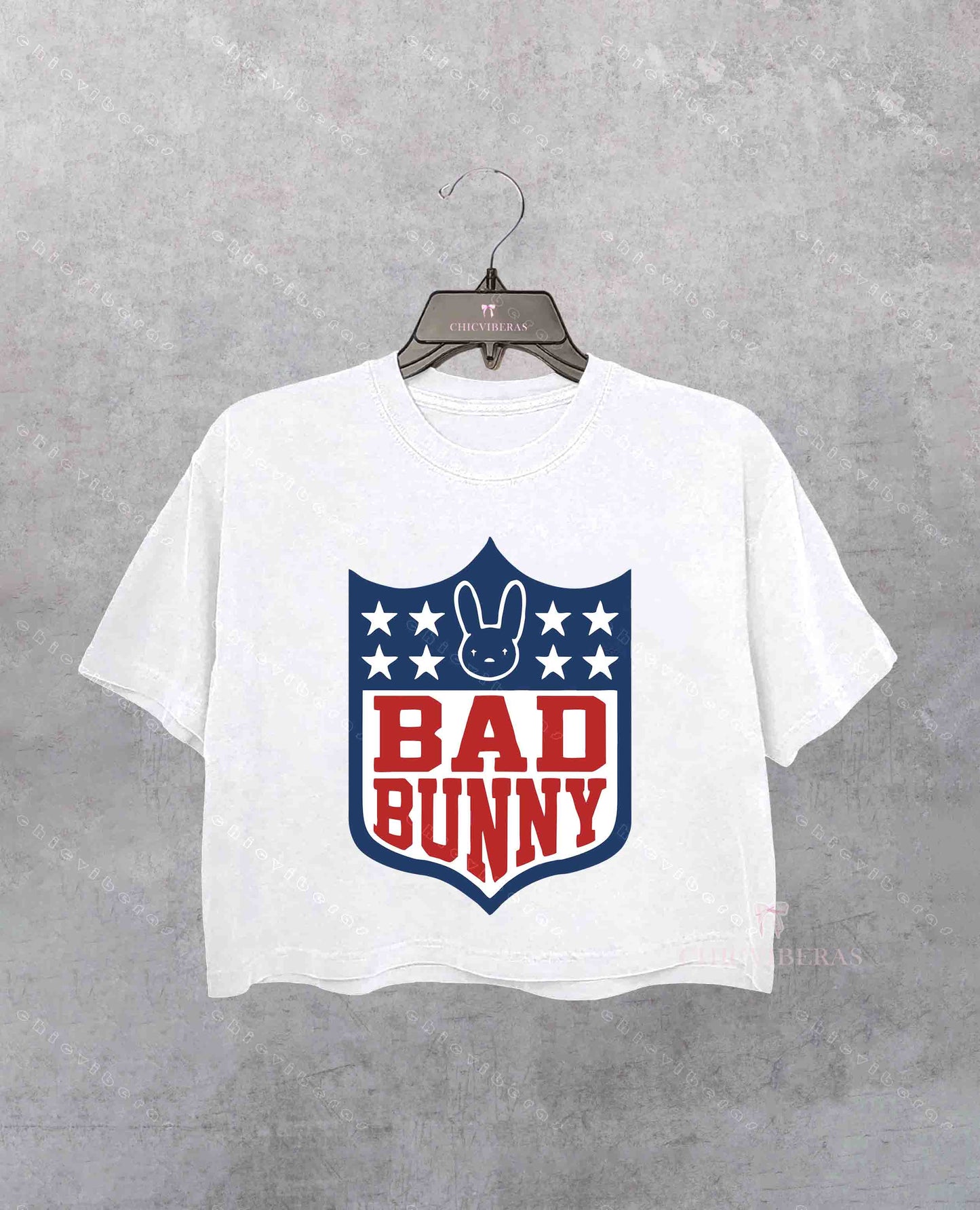 Bad Bunny Football Crop Shirt