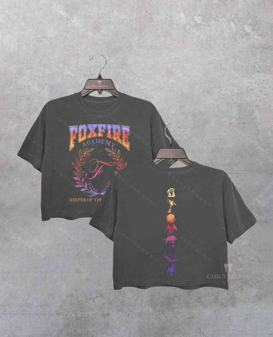 Foxfire Academy 2 Sides Kotlc Crop Shirt