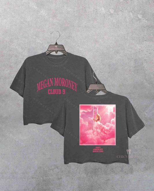 Megan Moroney Cloud 9 Tour Apparel Crop Shirt