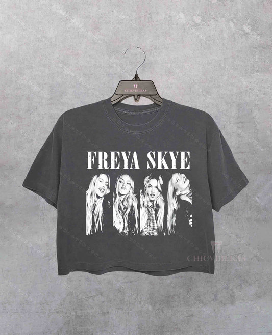 Freya Skye Pop Music Concert Tour Crop Shirt