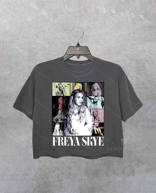 Freya Skye Music Tour Crop Shirt