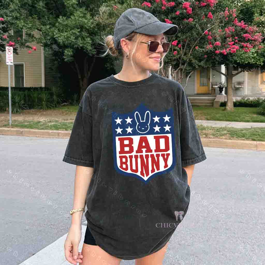 Bad Bunny Football Tee