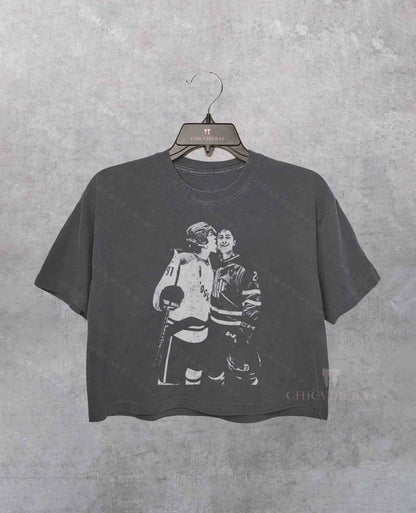Hudson Williams Connor Storrie Crop Shirt