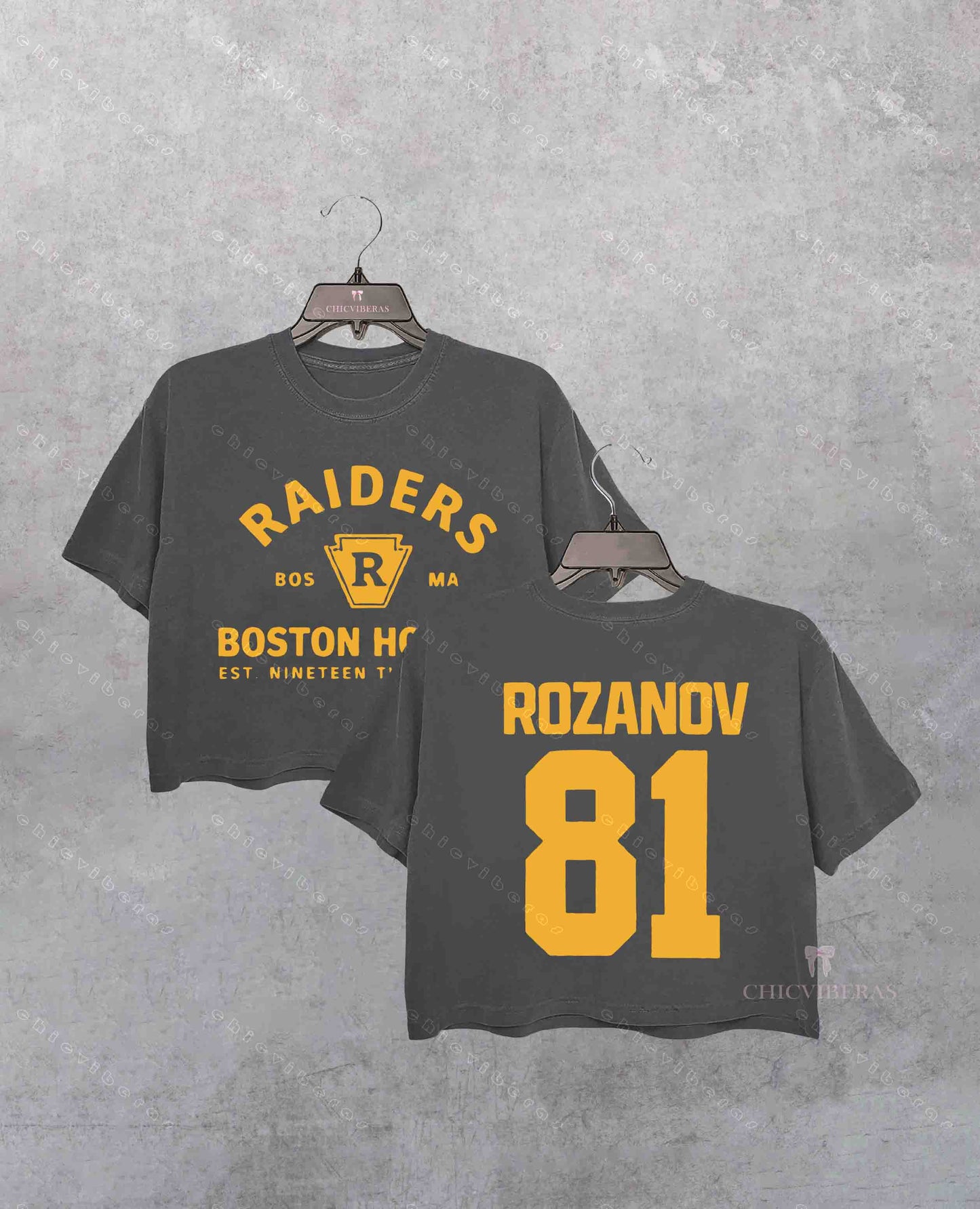 Rozanov 81 - Boston Crop Shirt
