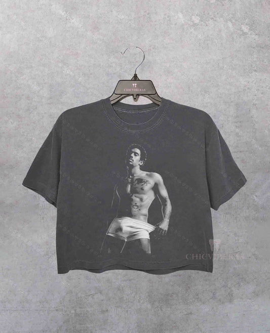 Puerto Rico Boricua Bunny Concert Crop Shirt