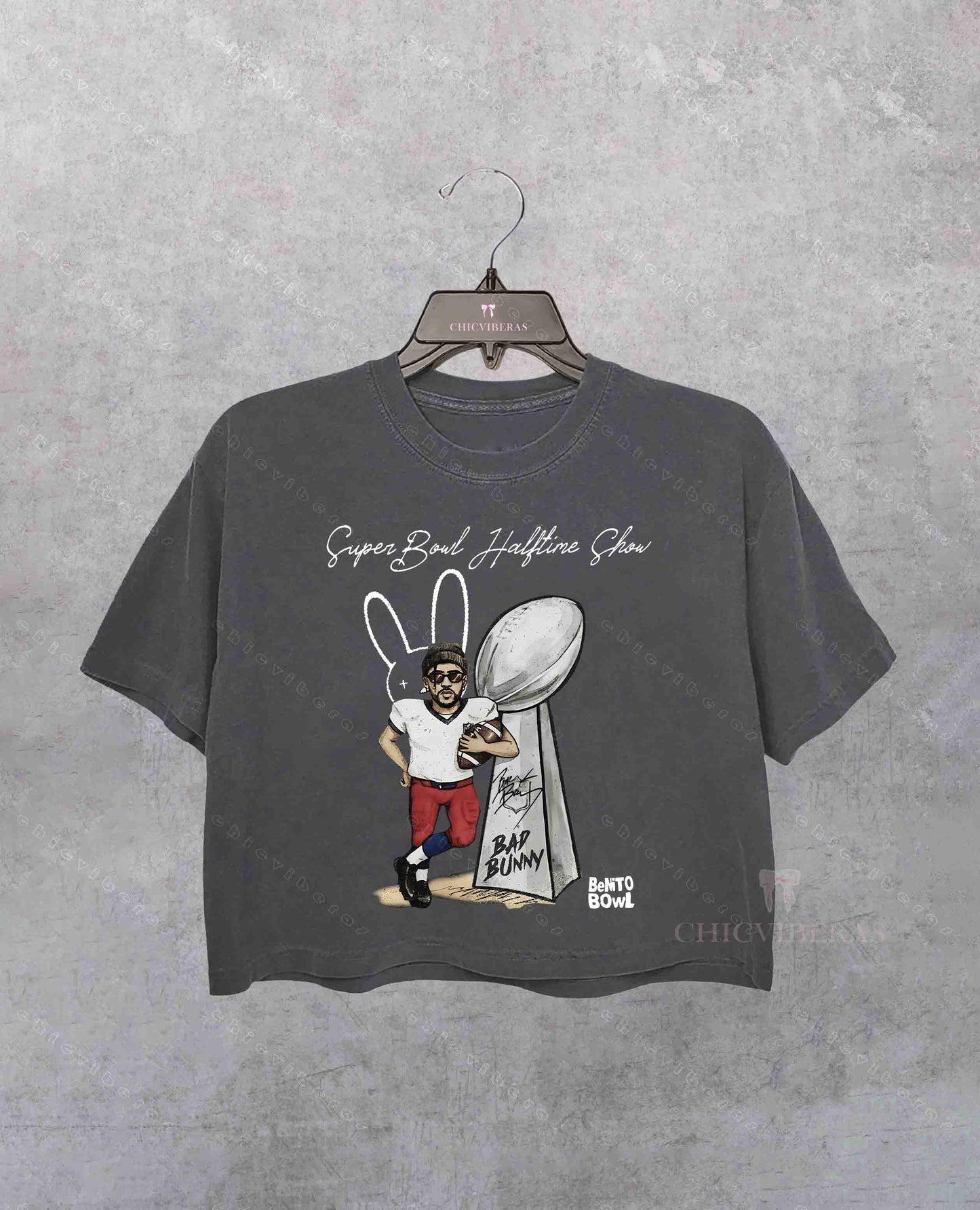 Benito Bowl Football Crop Shirt