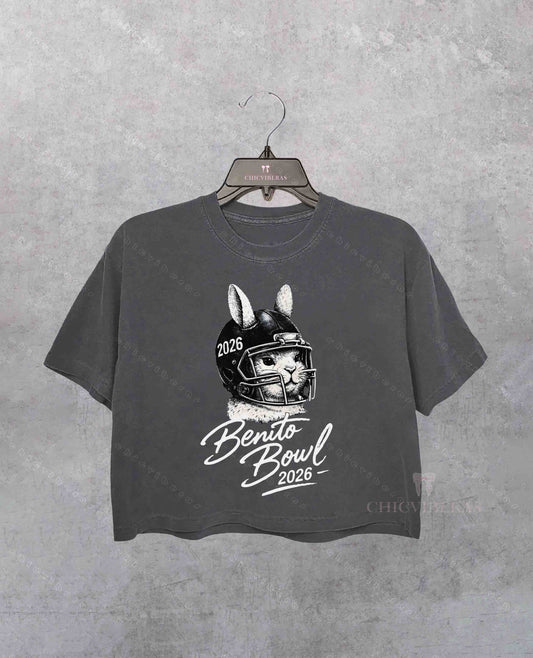 Benito Bowl 2026 Crop Shirt