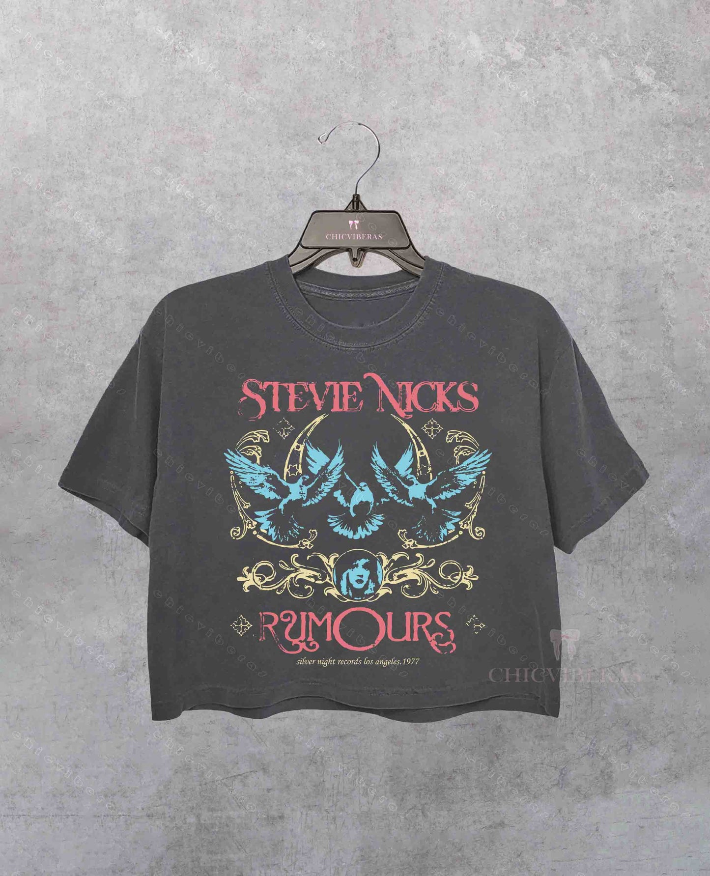 2026 Stevie Nicks Concert Crop Shirt