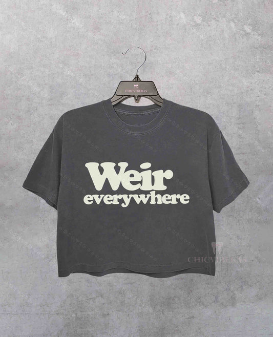 Bob Weir Dead and Company Grateful Dead Weir Everywhere Crop Shirt