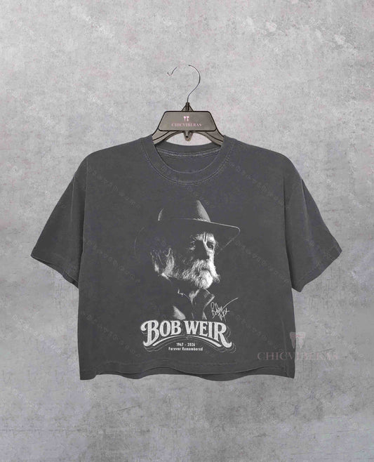 Bob Weir Deadhead Crop Shirt