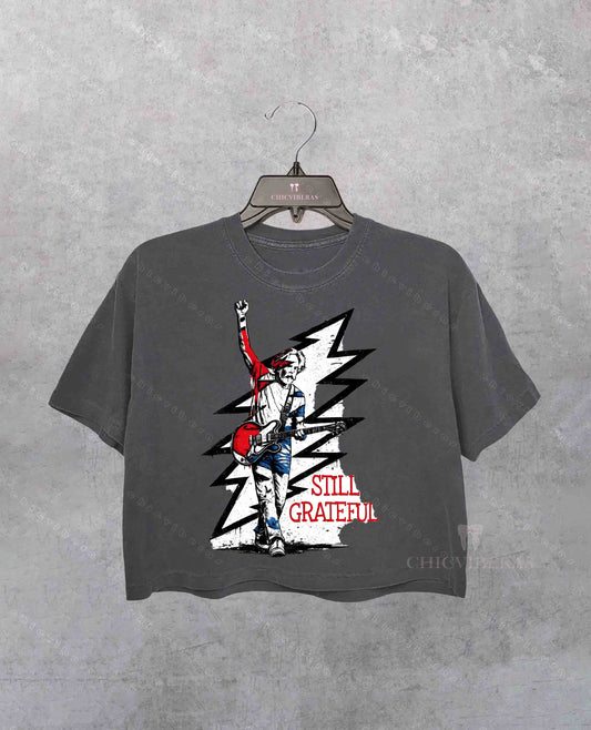 Bob Weir Guitar Crop Shirt