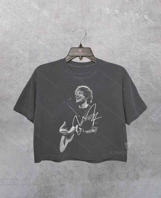 Ed Sheeran Loop Tour 2026 Crop Shirt