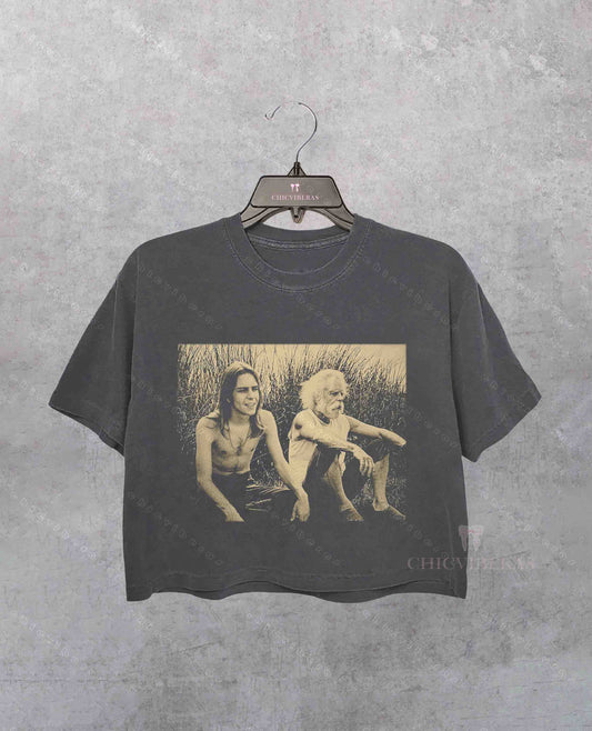 Bob Weir Deadhead Vintage Crop Shirt