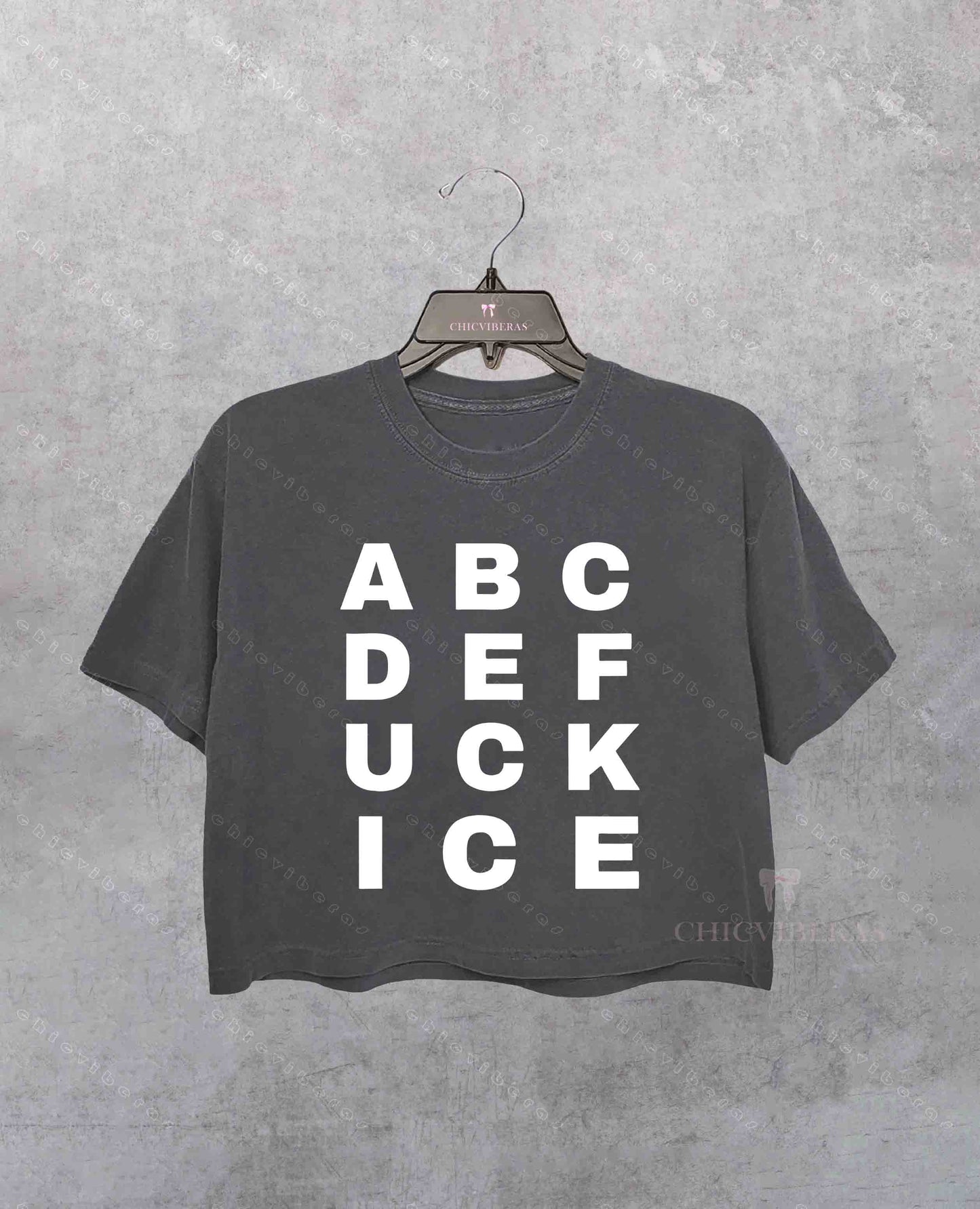Subtle F*ck ICE Crop Shirt