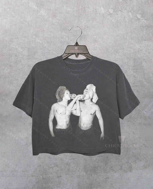 Hudson Williams Connor Storrie Crop Shirt