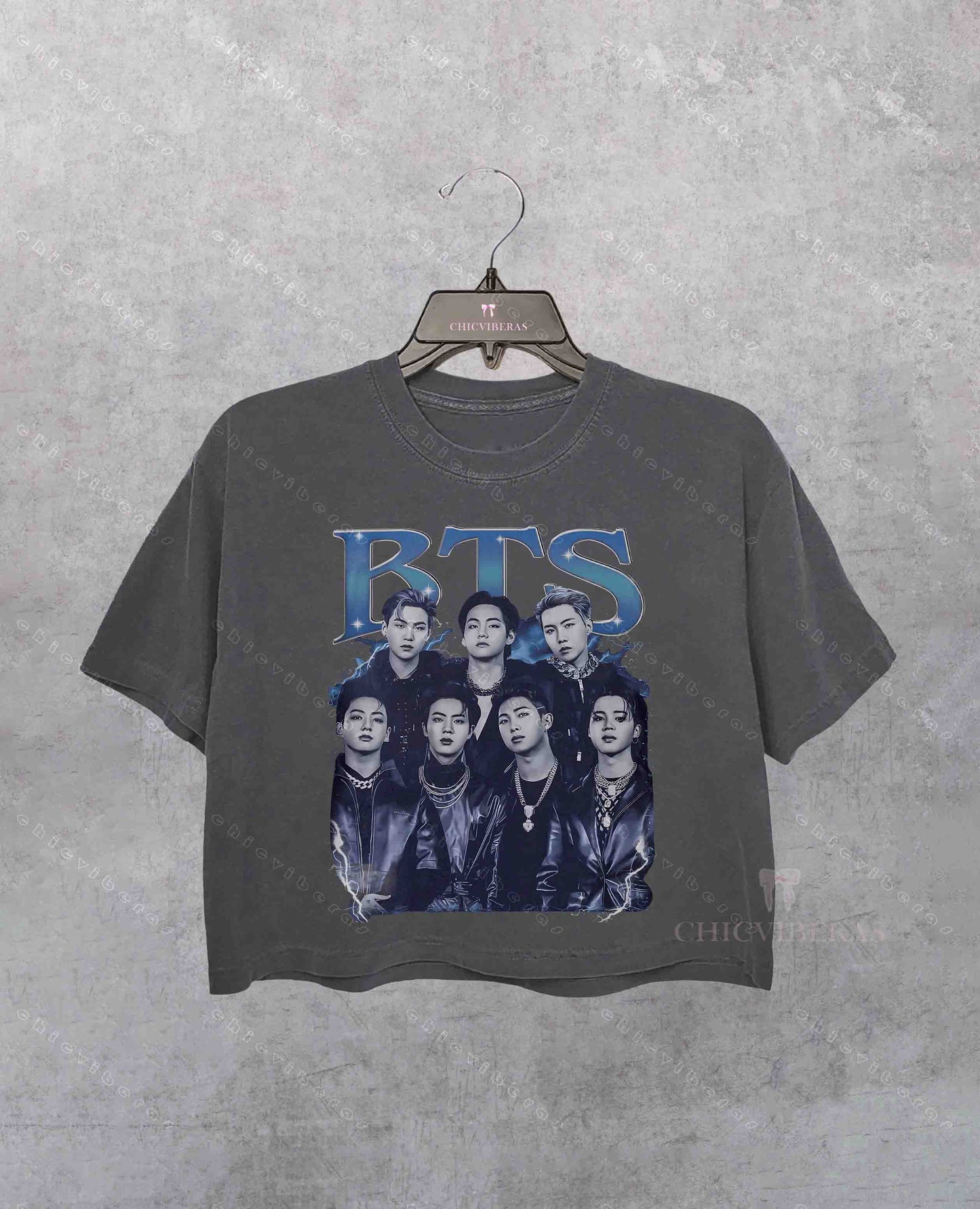 Limited BTS Kpop 90s Crop Shirt