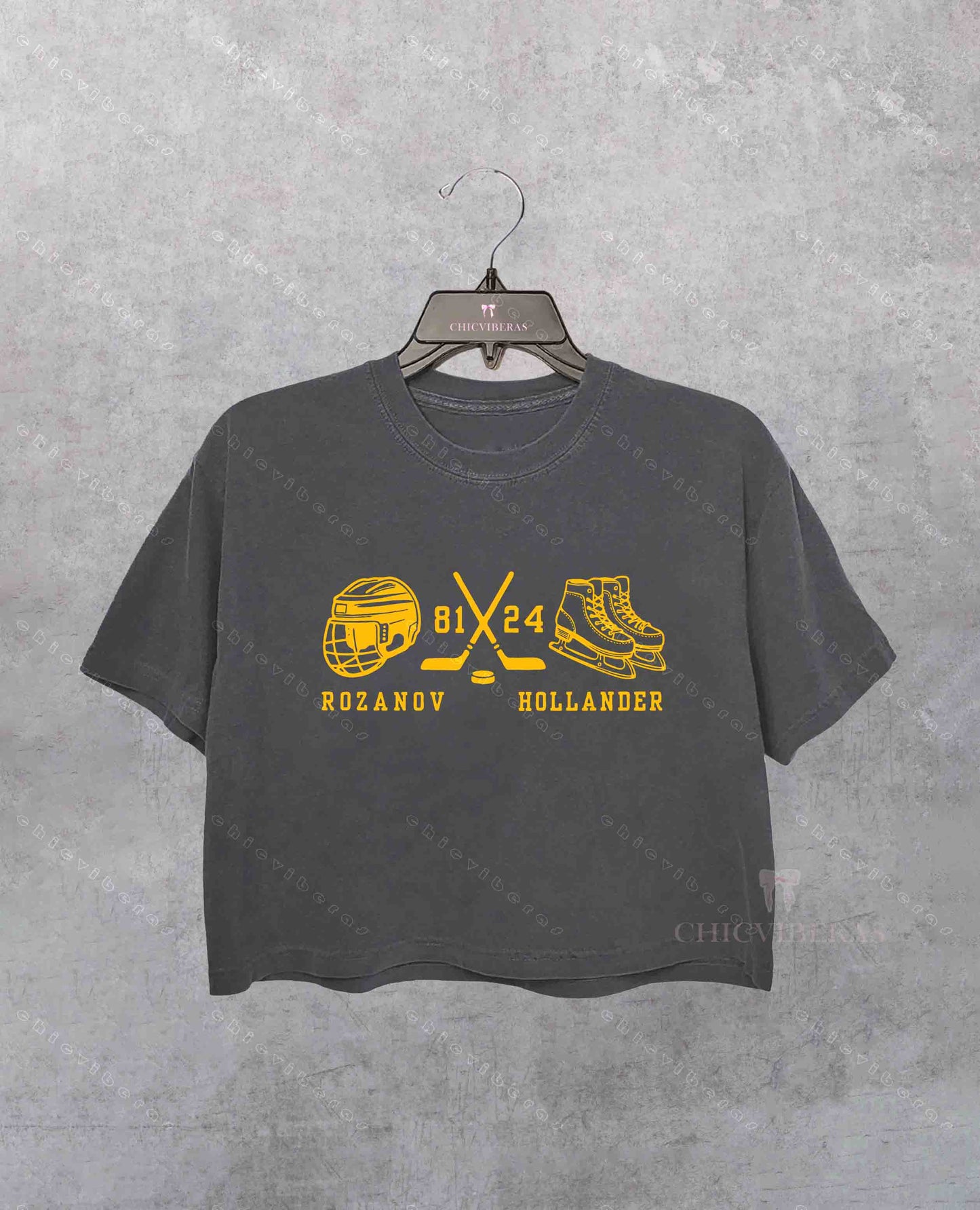 Heated Rivalry Rozanov Hollander Crop Shirt