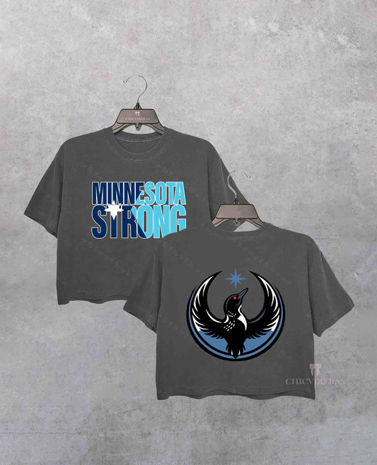Minnesota Strong Crop Shirt