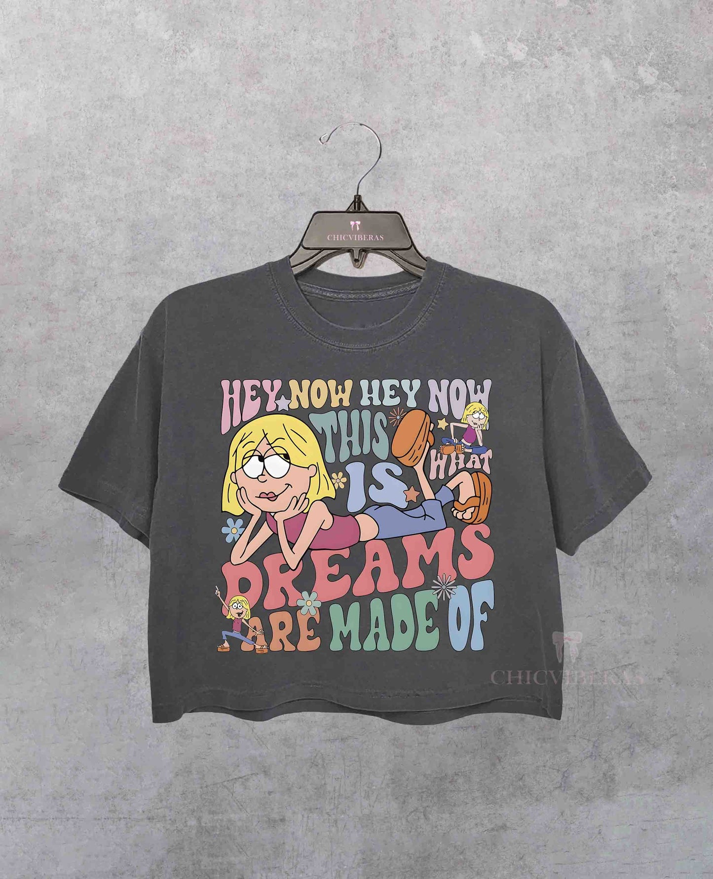 This Is What Dreams Are Made Of Lizzie McGuire Crop Shirt