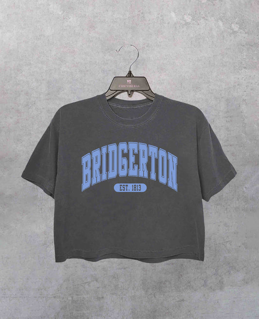 Bridgerton Party Crop Shirt