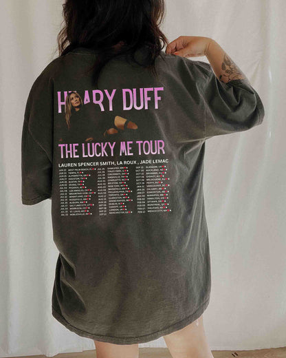 Hilary Duff The Lucky Me Tour 2026 Tee