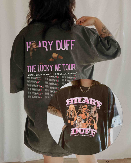 Hilary Duff The Lucky Me Tour 2026 Tee