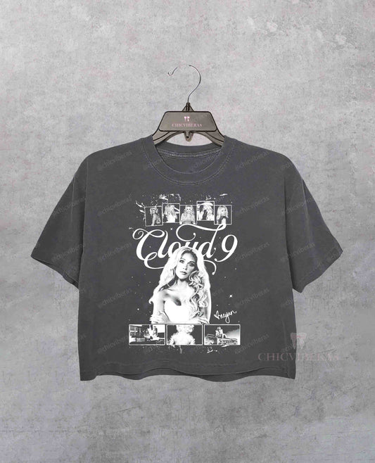 Megan Moroney Cloud 9 Tour Crop Shirt