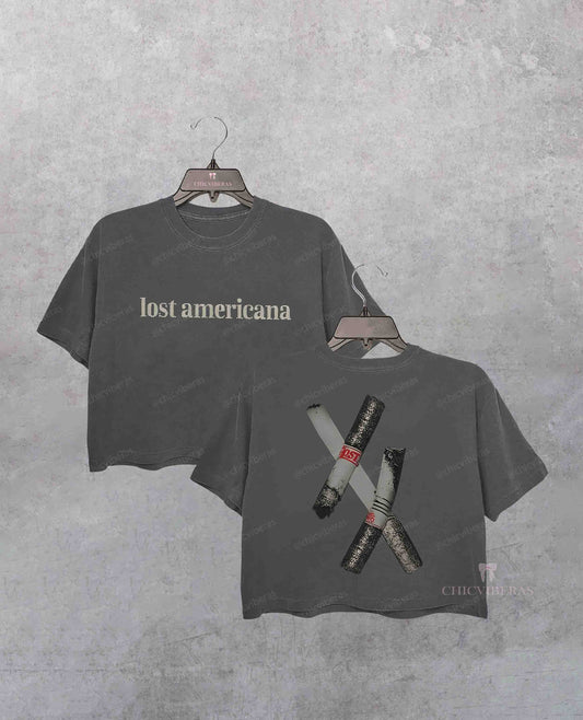 MGK Lost Americana Crop Shirt