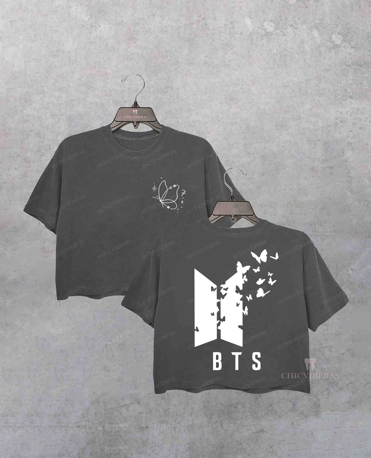 BTS World Tour 2026 Kpop Crop Shirt