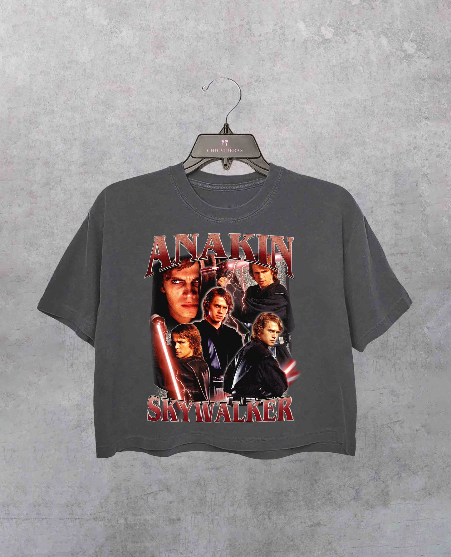 Vinatge Anakin Skywalker Crop Shirt